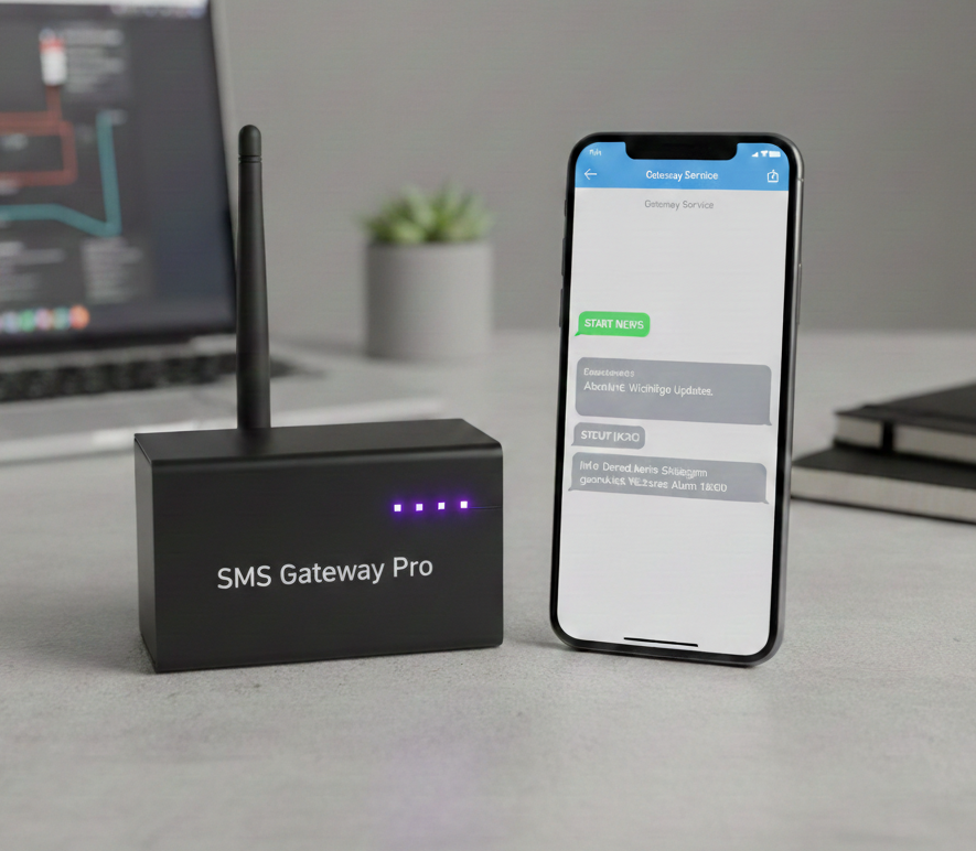 SMS Gateway Pro: Direkt. Sicher. Unabhängig.