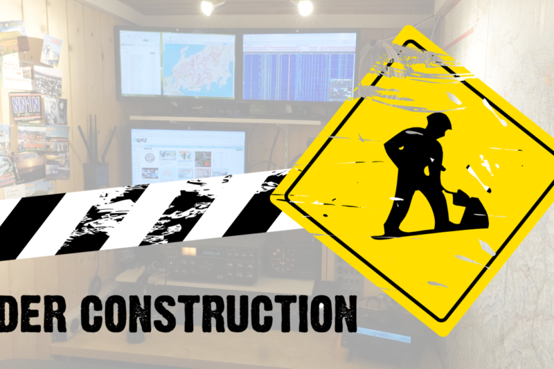 Iddaburg Funk-Shack im Umbau